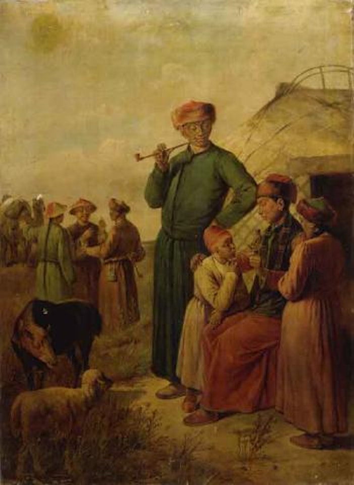 Religious instruction among the Mongols by Russian School