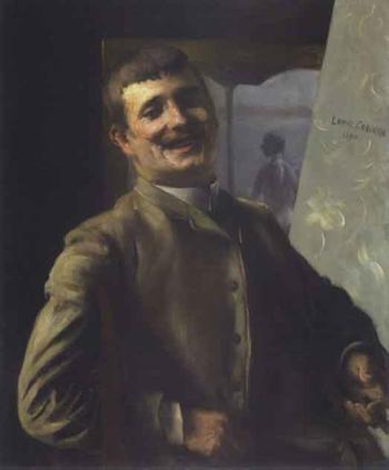 Portrait of the artist Karl Bubitz by Lovis Corinth