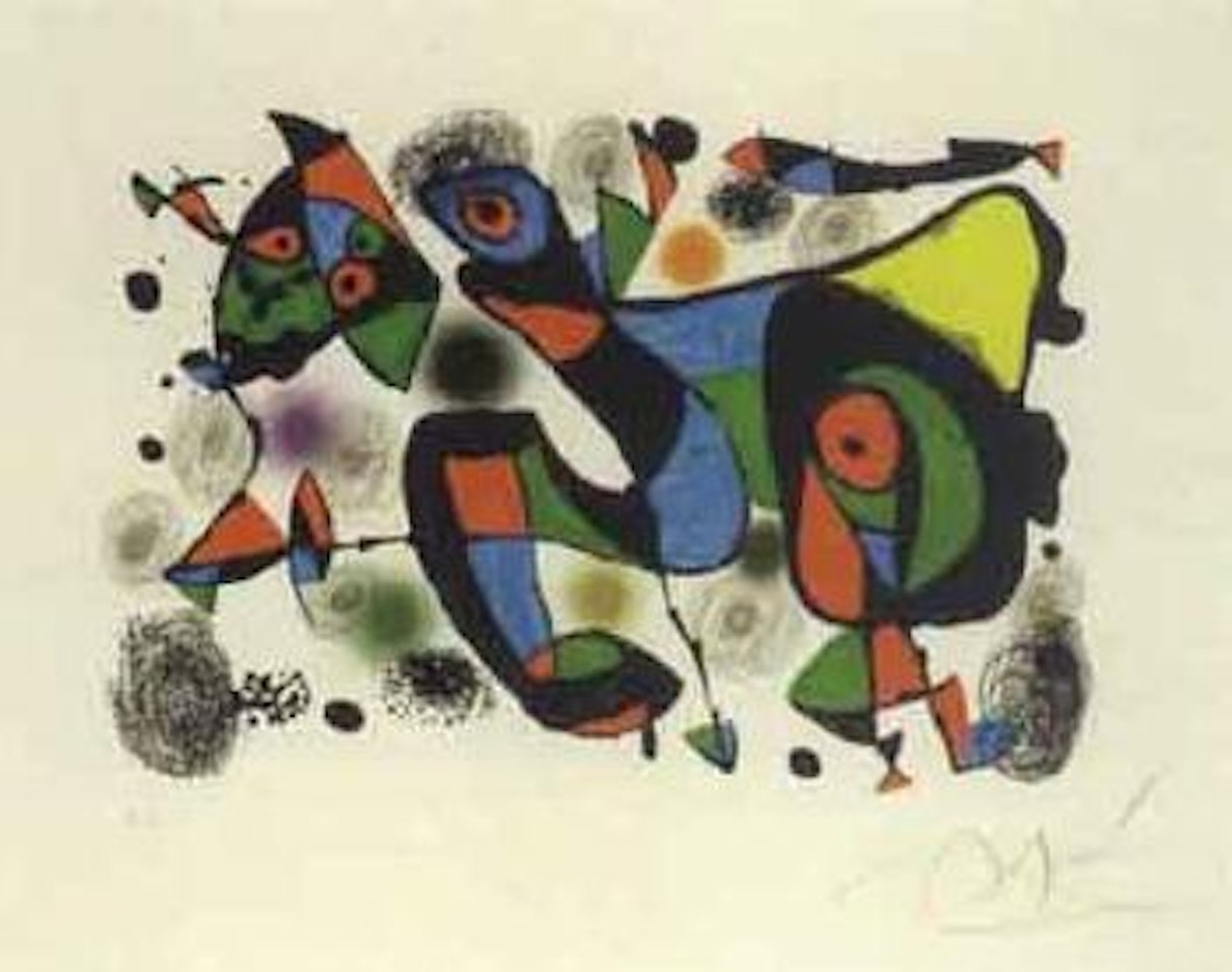 Maravillas con variaciones acrosticas en el jardin de Miro by Joan Miró