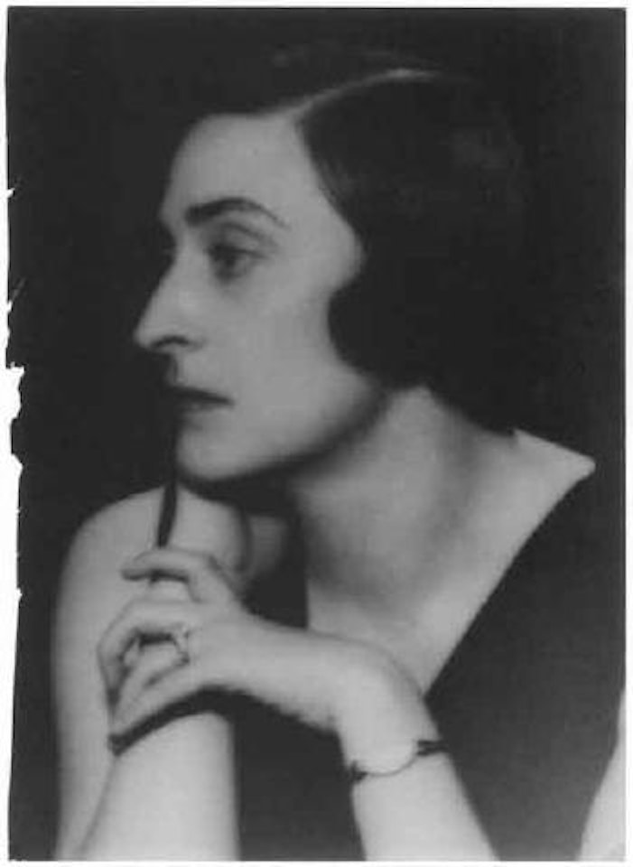 Portrait of Angelica Ocampo by Man Ray