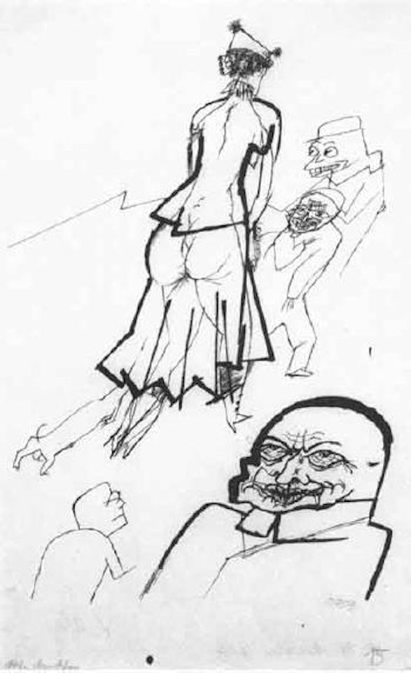 Figures by George Grosz