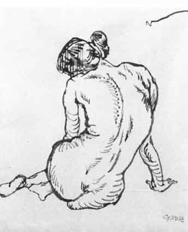 Nude by George Grosz