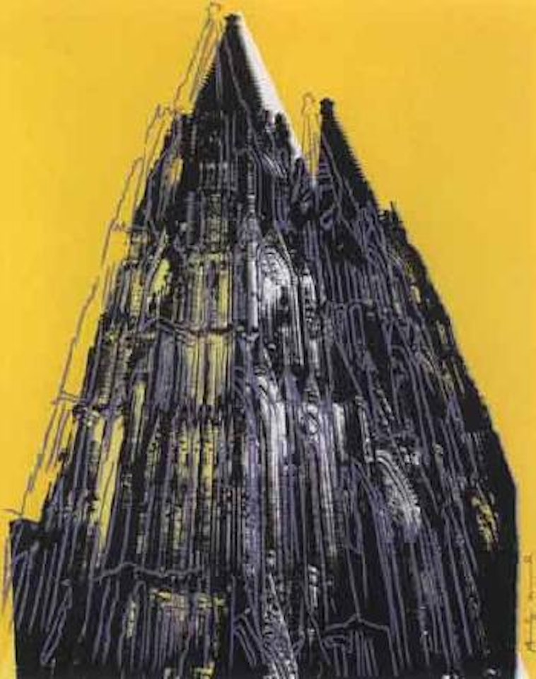 Cologne Cathedral by Andy Warhol