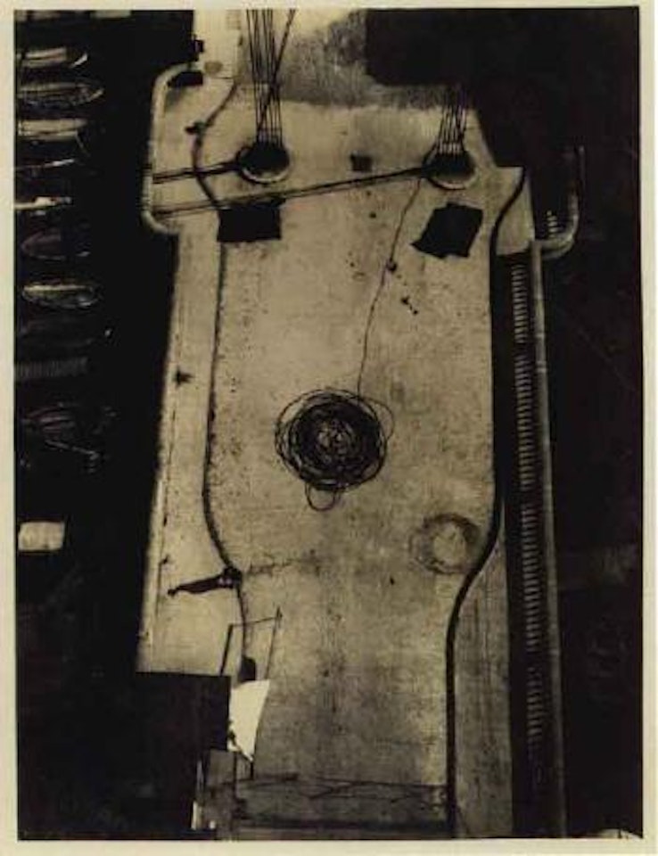 Du haut du pont transbordeur a Marseille by László Moholy-Nagy