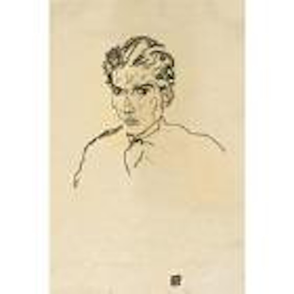 Portrait of Hugo Sonnenschein by Egon Schiele