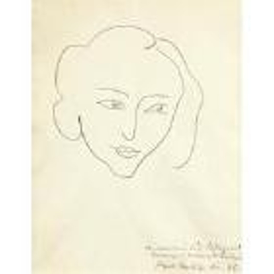 Hommage a Madame Luchaire by Henri Matisse