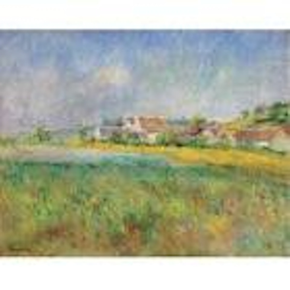 Village de Bonnecourt by Pierre-Auguste Renoir