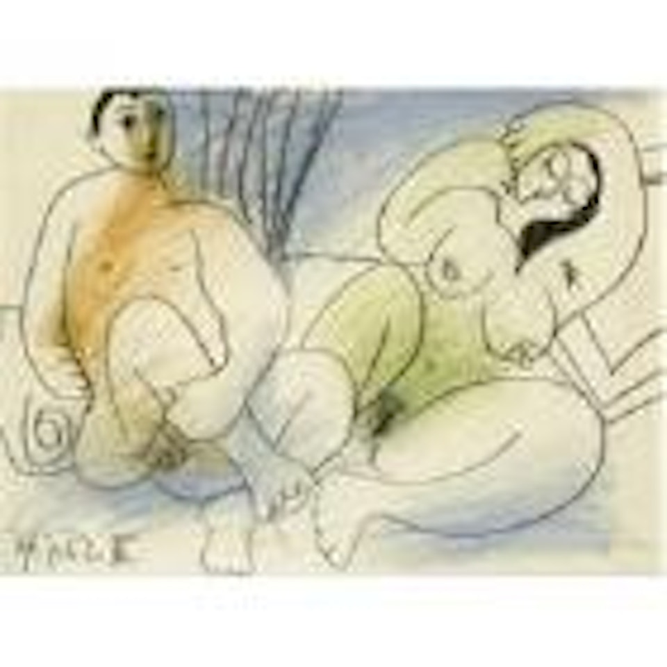 Homme et femme by Pablo Picasso