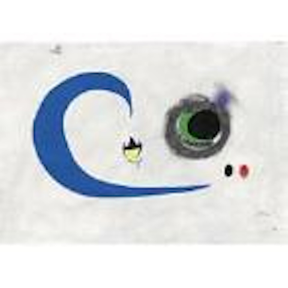 Lune bleue by Joan Miró