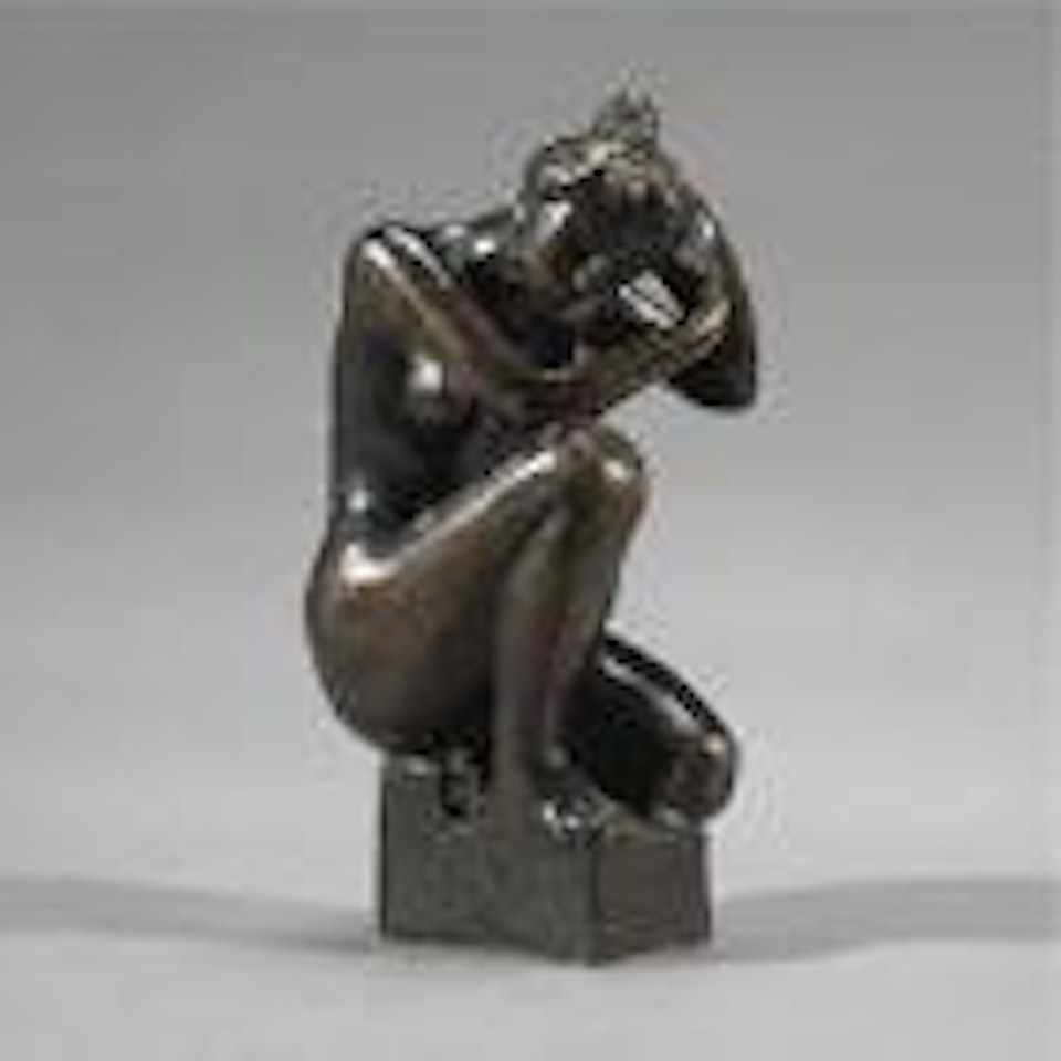 Jeune fille agenouillee by Aristide Maillol