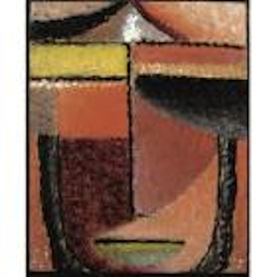 Abstract head by Alexej von Jawlensky