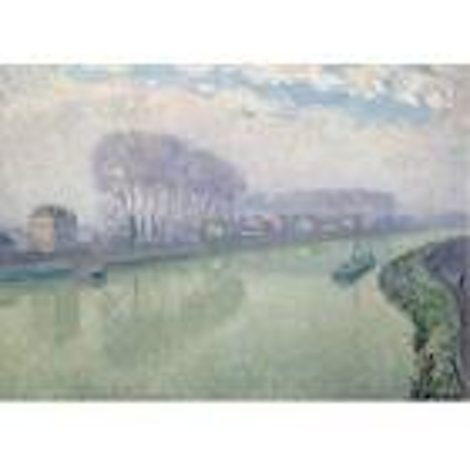 La Marne a Pomponne by Henri Lebasque