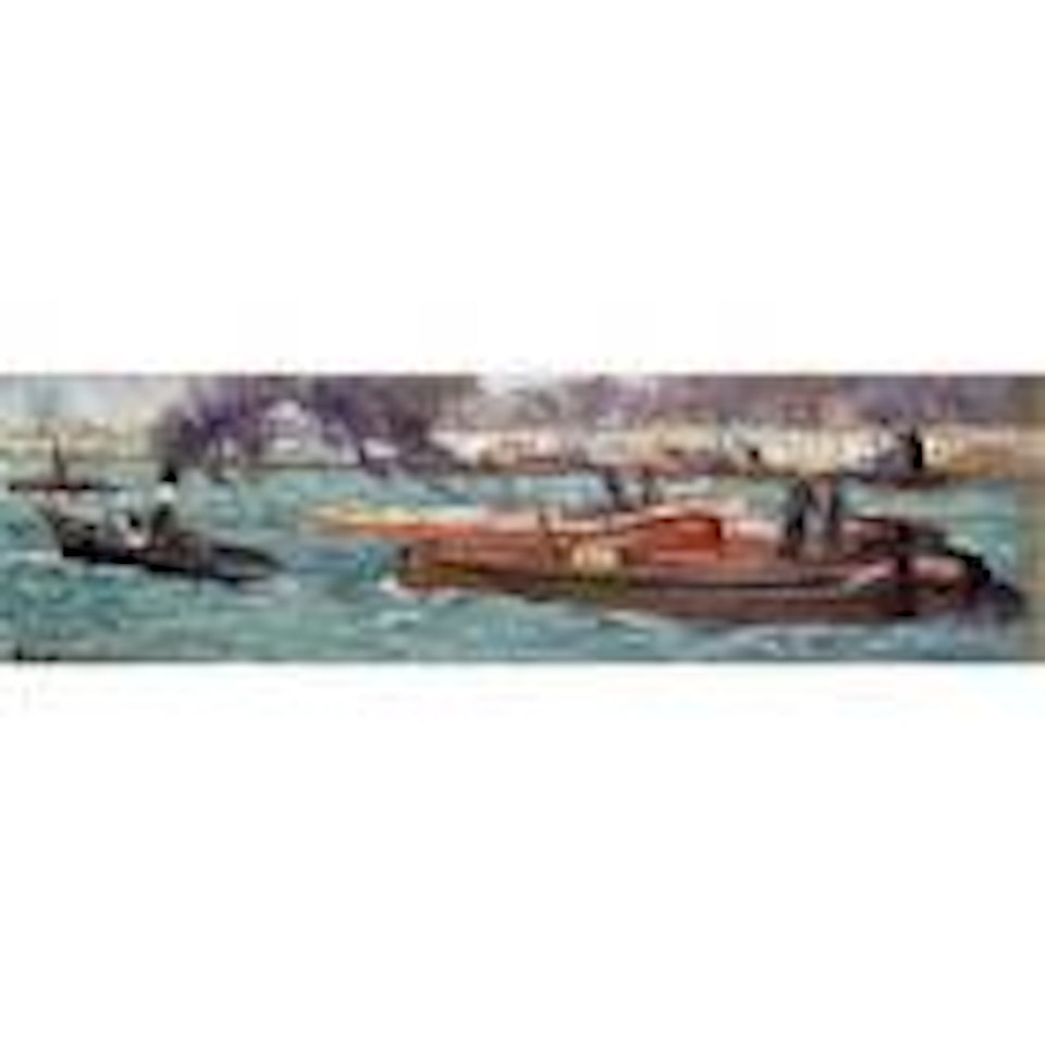 La Seine by Maximilien Luce