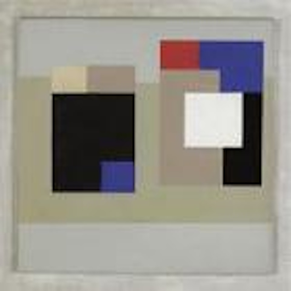 Composition, two forms by Ben Nicholson, O.M.