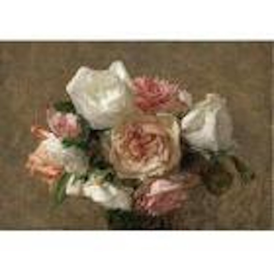 Vase de roses by Victoria Fantin-Latour