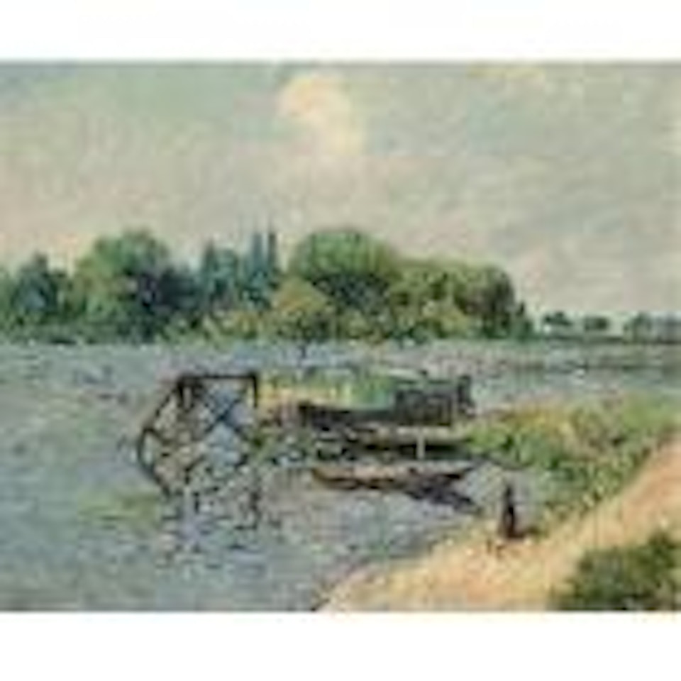 Lavoir sur la Seine a Herblay by Gustave Loiseau