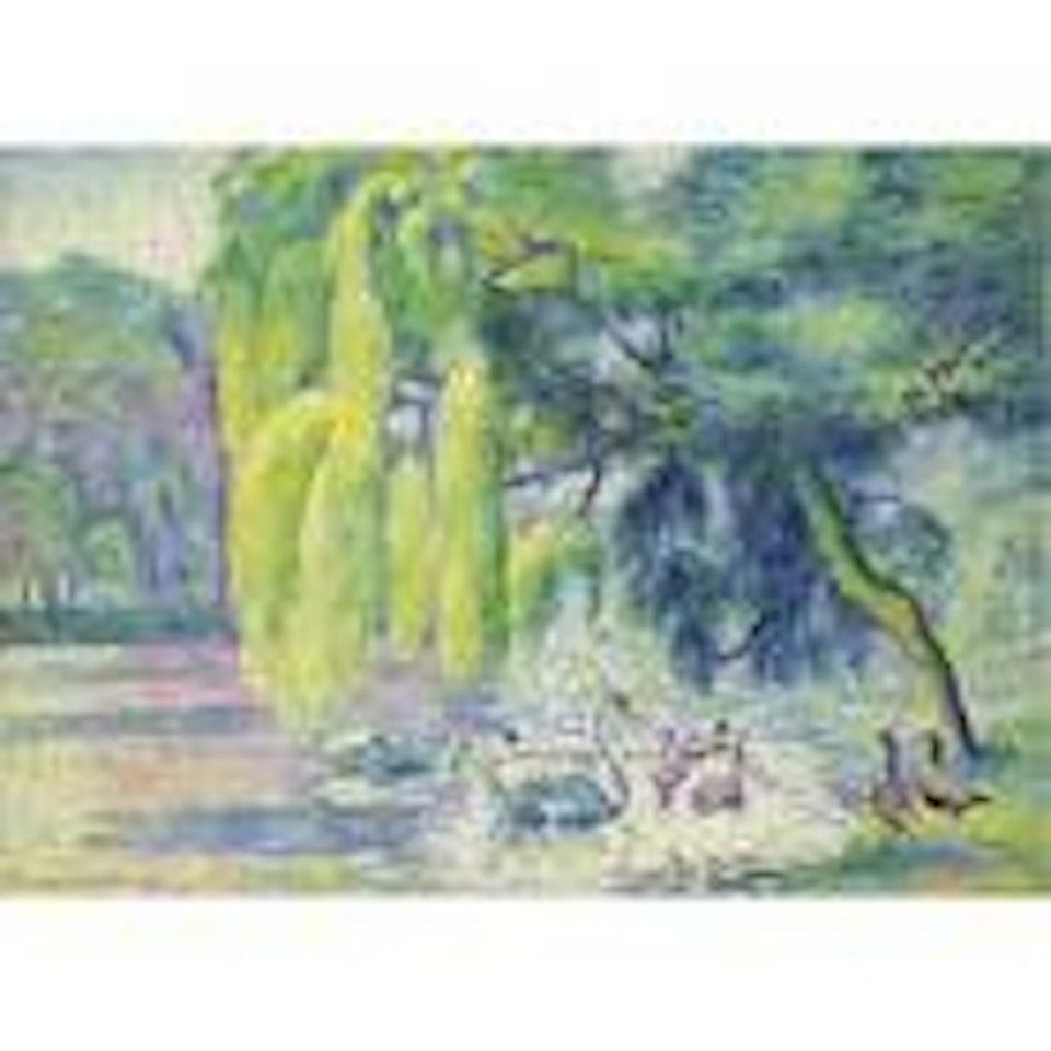 Famille de cygnes by Henri Edmond Cross