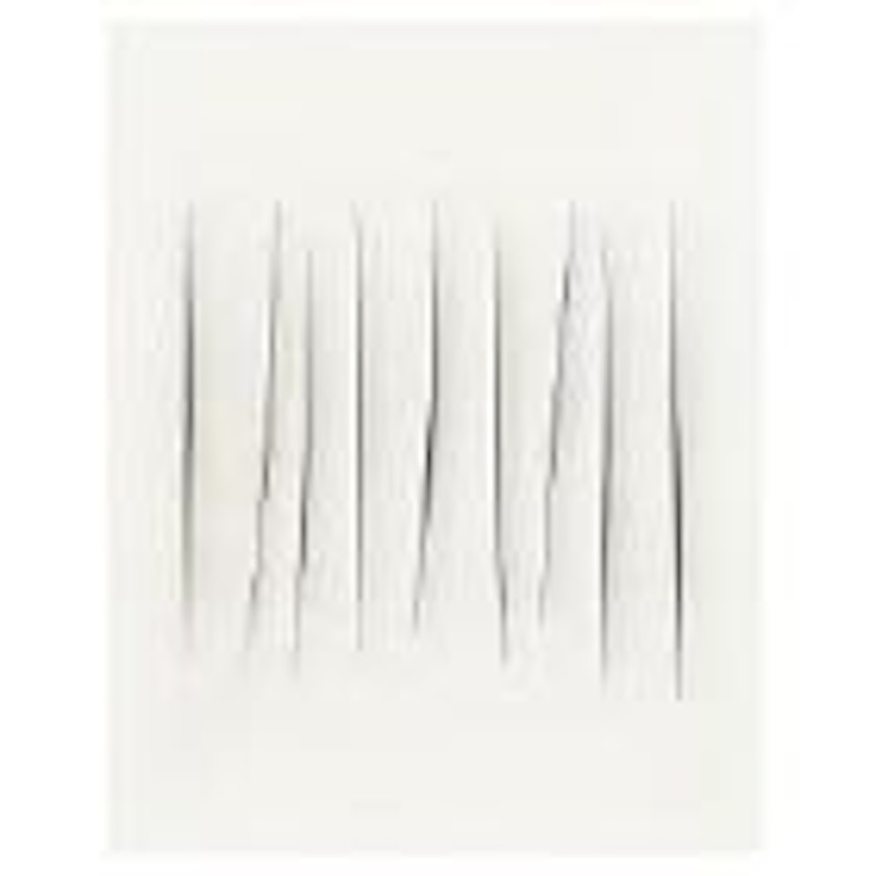 Spatial concept. waiting by Lucio Fontana