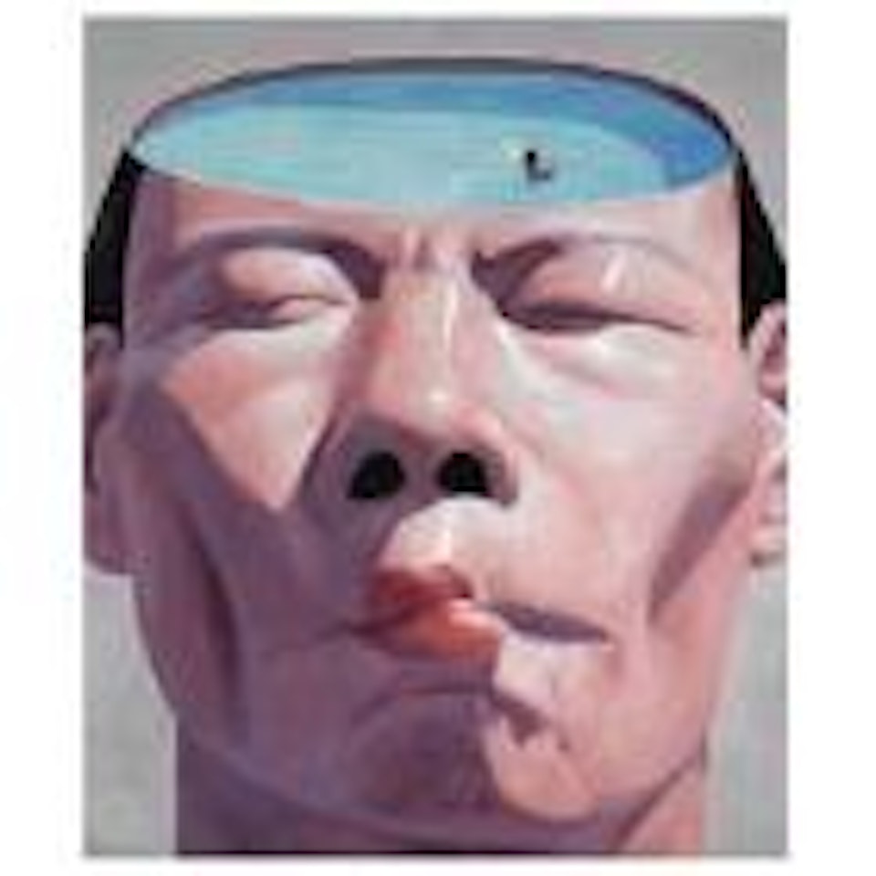 Untitled by Yue Minjun