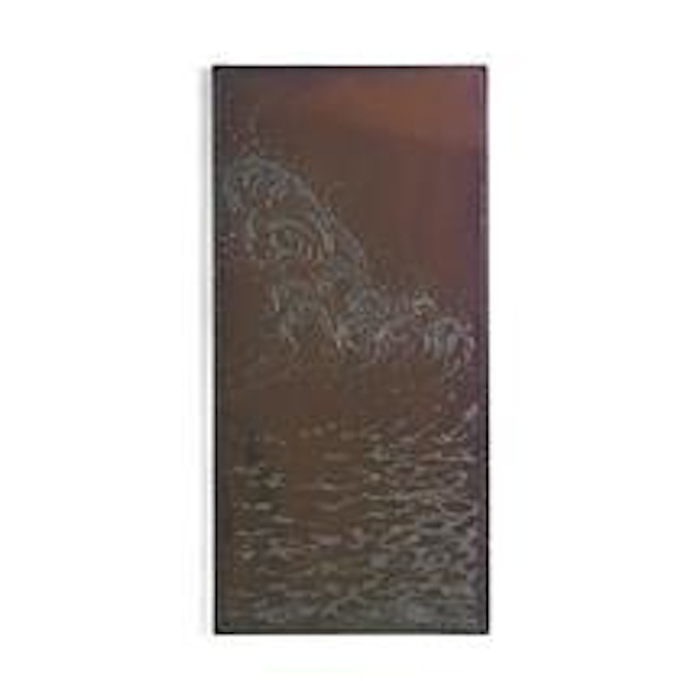 Wave panel by Jean Dunand