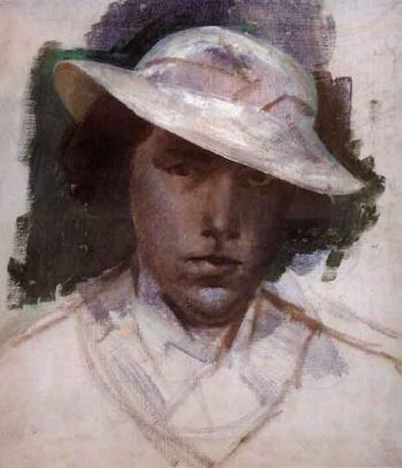 Self portrait by A Lois White