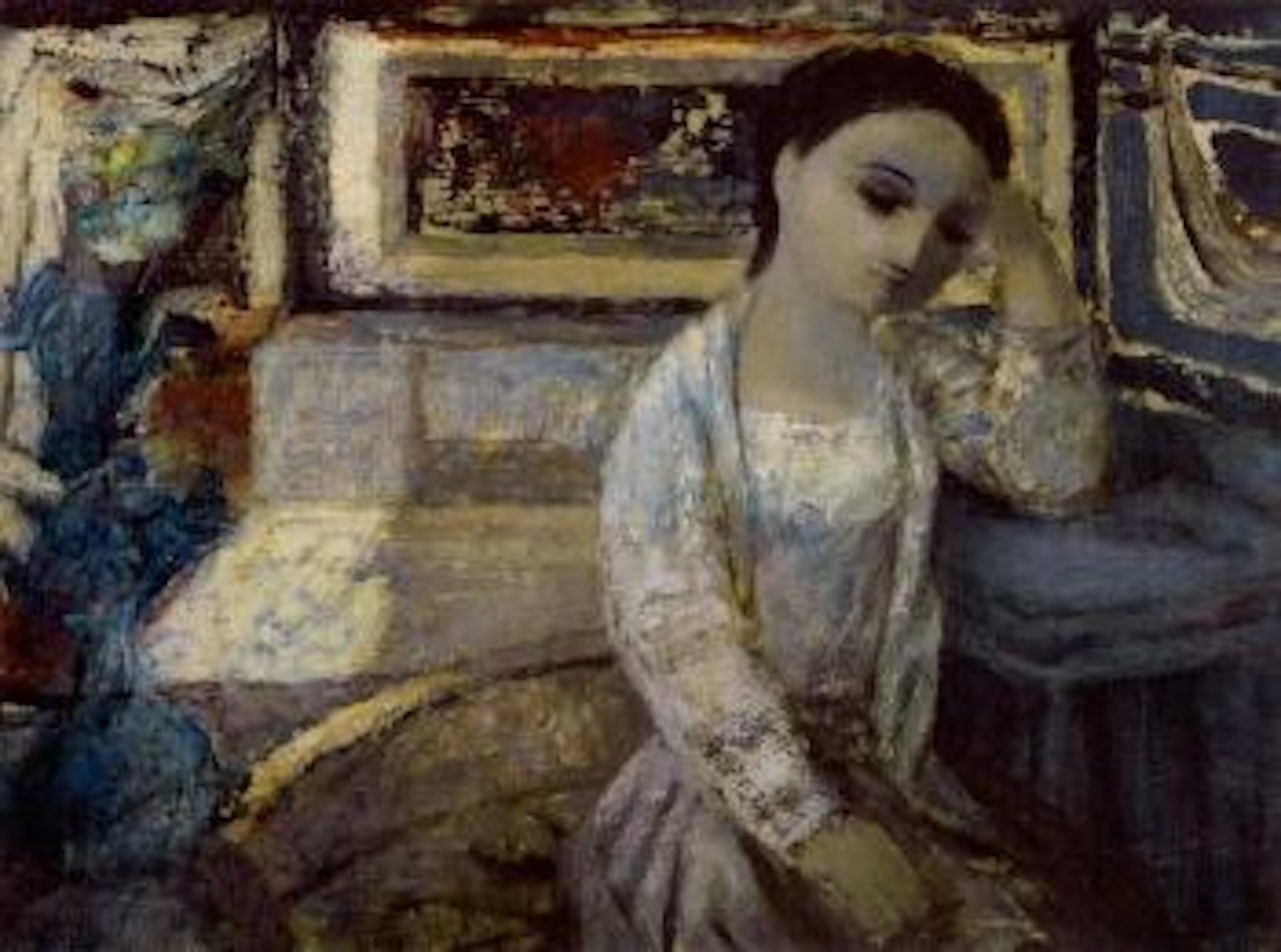 Interior with figure by Daniel O'Neill