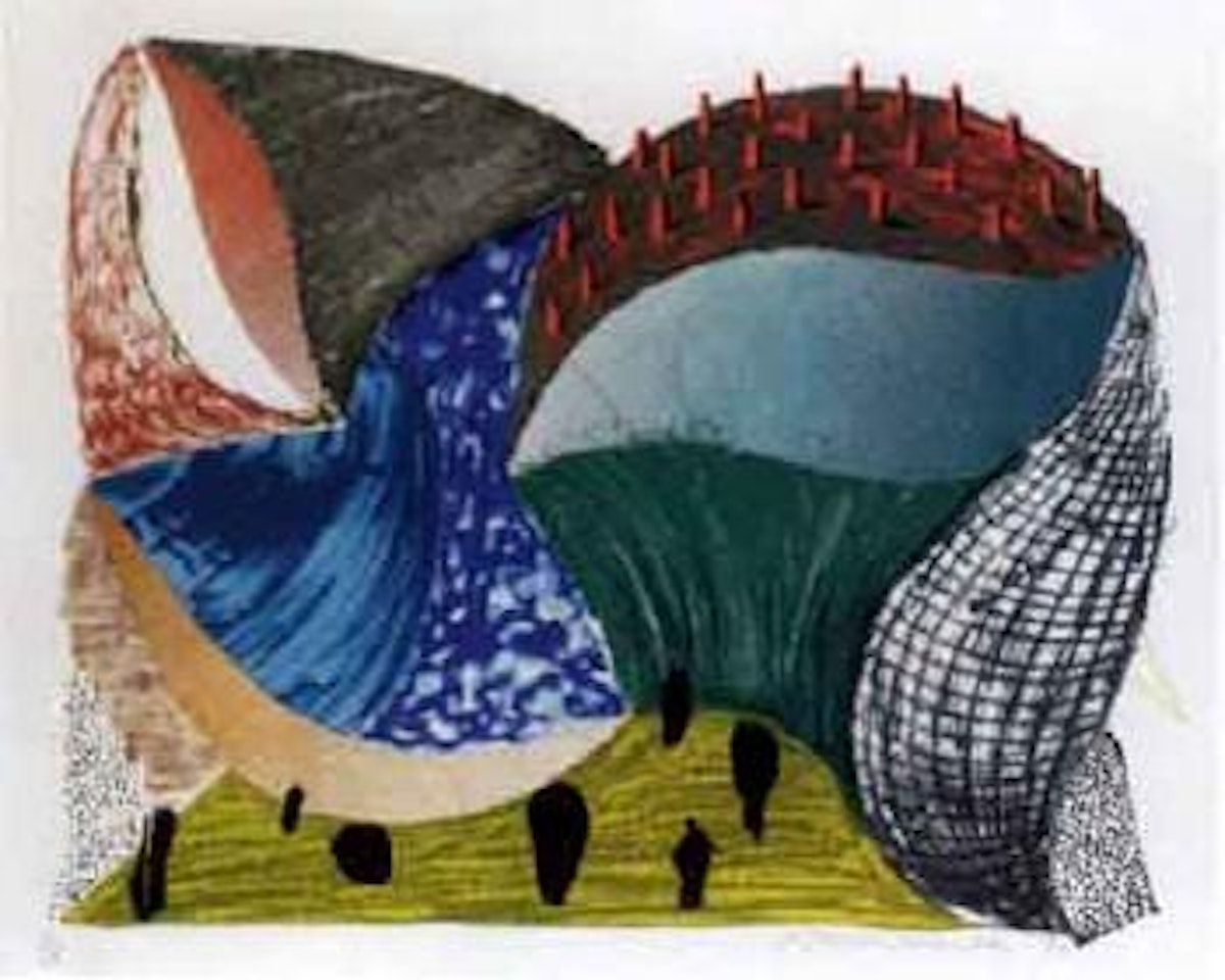 Gorge d'incre by David Hockney