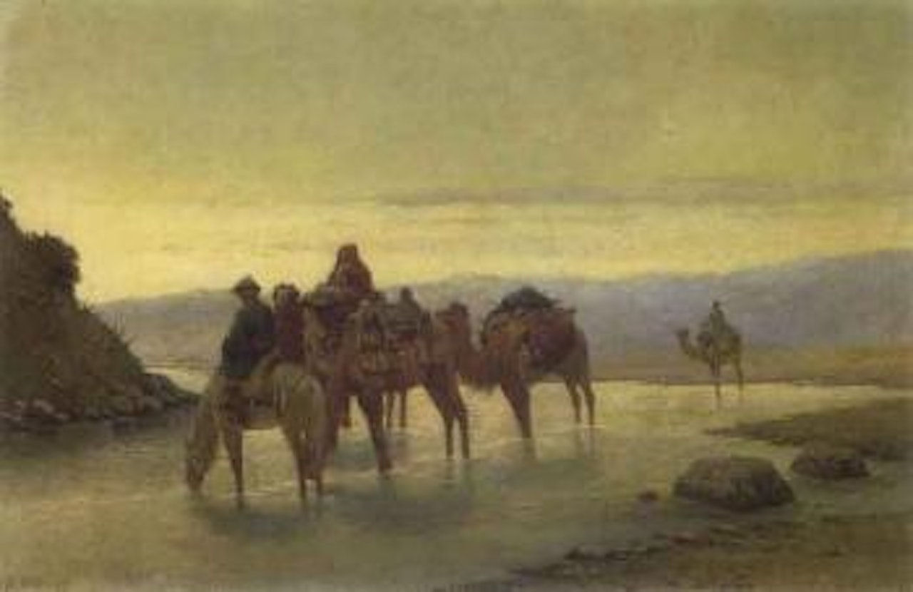 Rest in the Russian Steppes by Richard Karlovich Zommer