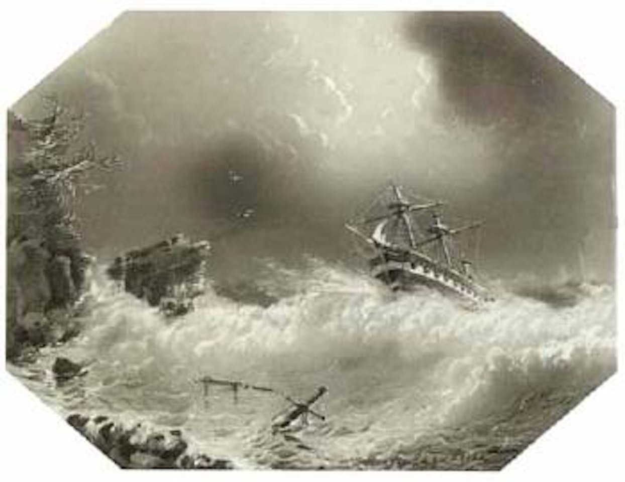 Seascape by Ivan Konstantinovich Aivazovsky