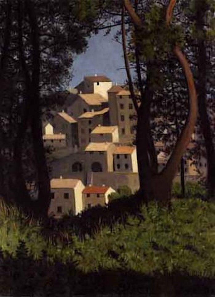View of Cagnes by Félix Vallotton