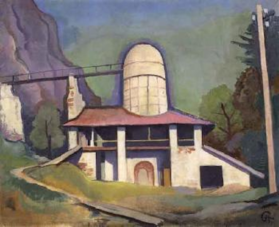 Chalk furnace in Tessin by Karl Hofer