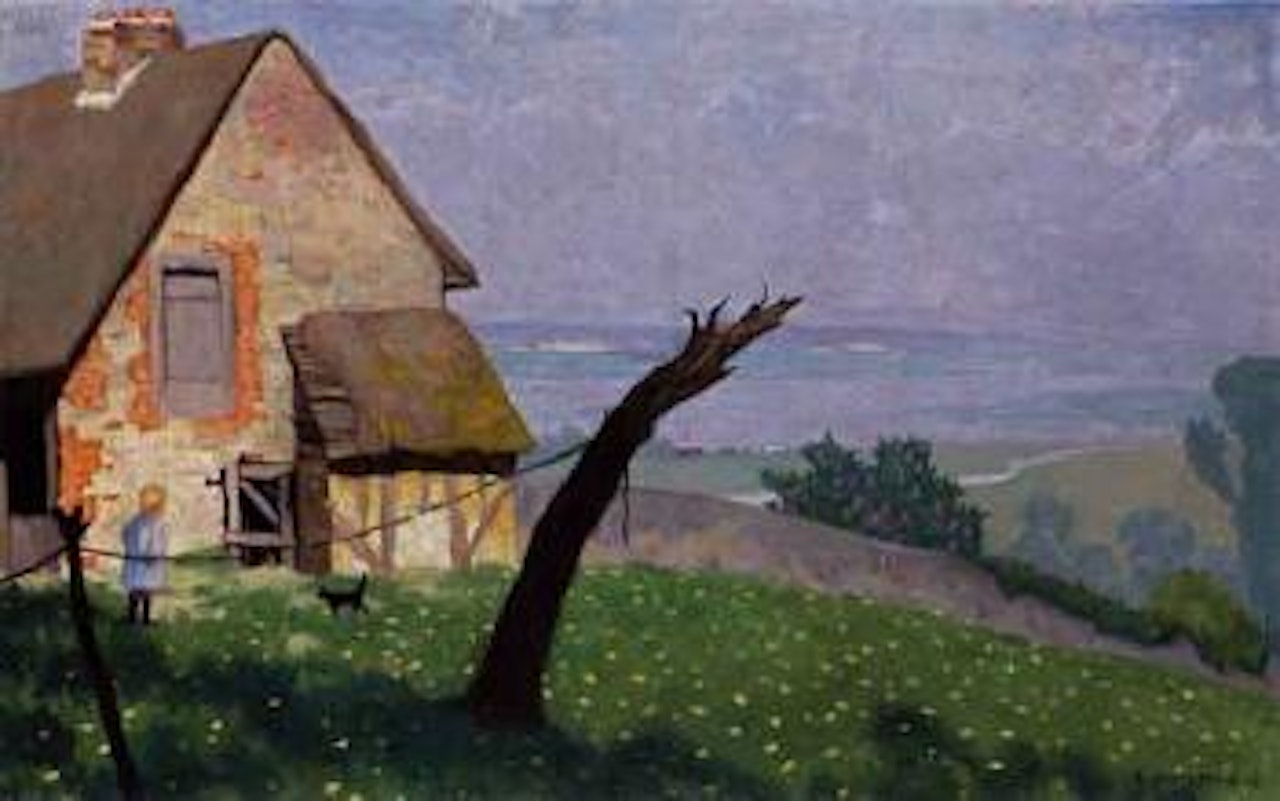 Old farm, near Honfleur by Félix Vallotton