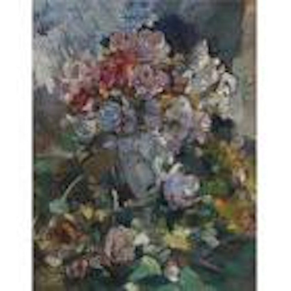 Still life of flowers by Konstantin Alekseevich Korovin
