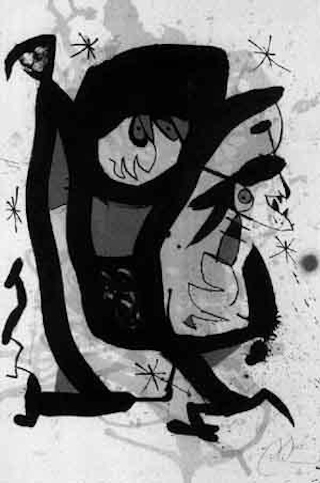 Young artist by Joan Miró