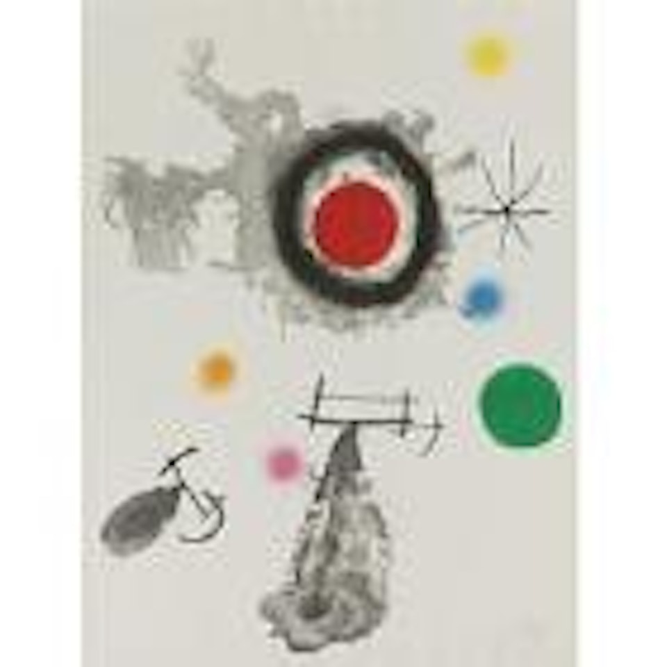 Astre et fumee by Joan Miró