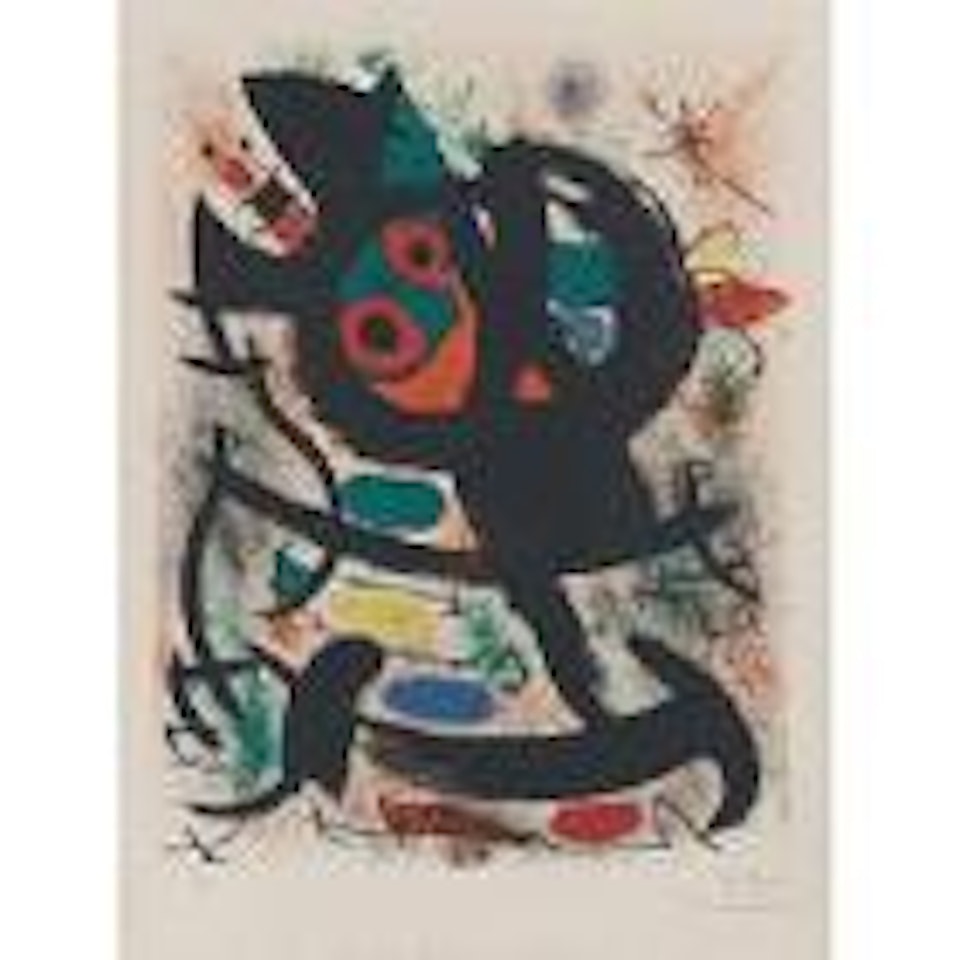 Exhibition at the Pasadena Art Museum by Joan Miró