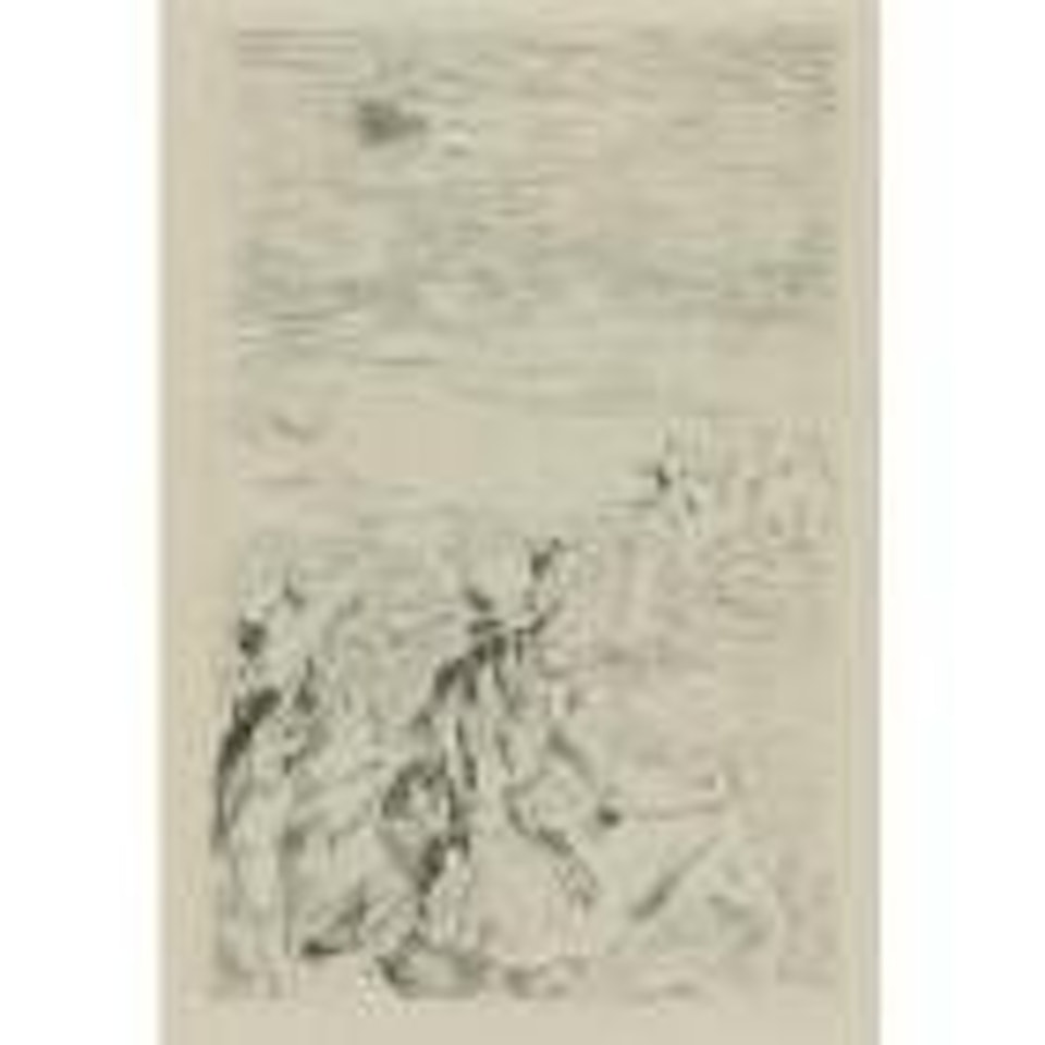 Sur la plage by Pierre-Auguste Renoir