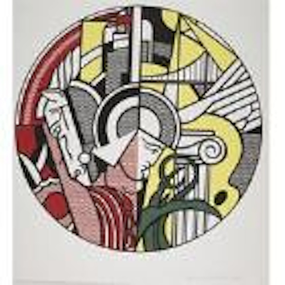 Solomon R Guggenheim Museum poster by Roy Lichtenstein