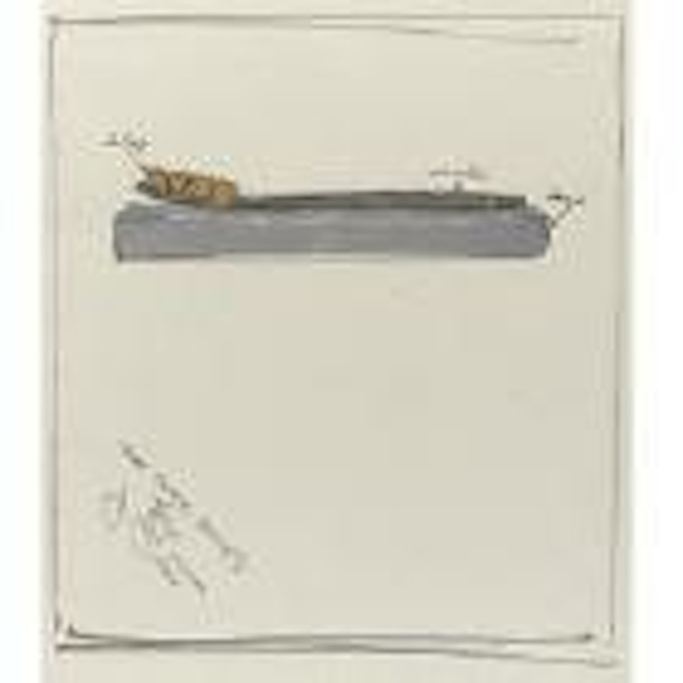 Critic smiles by Jasper Johns