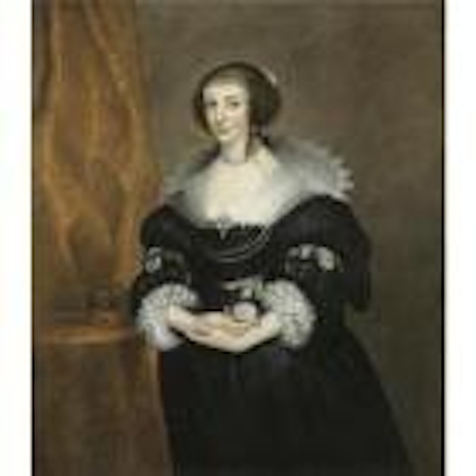 Portrait of Queen Henrietta Maria by Anthony van Dyck