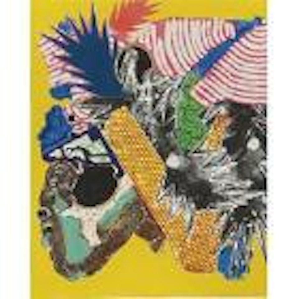 Ganji dareh by Frank Stella