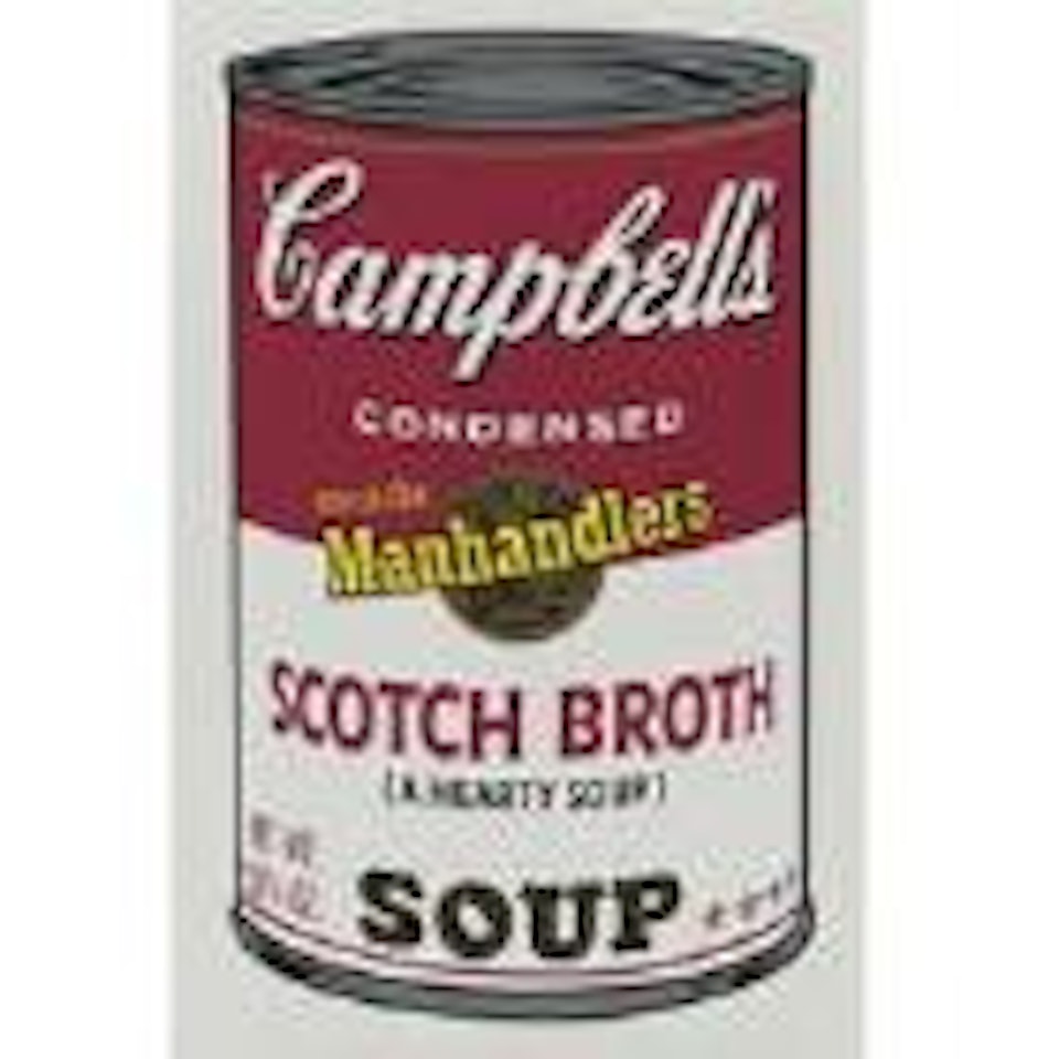 Scotch broth by Andy Warhol