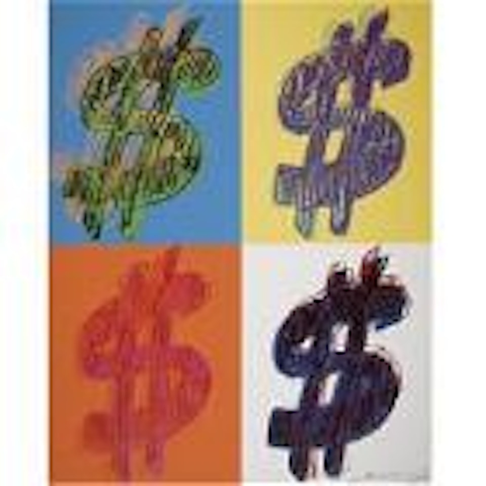 Dollar by Andy Warhol