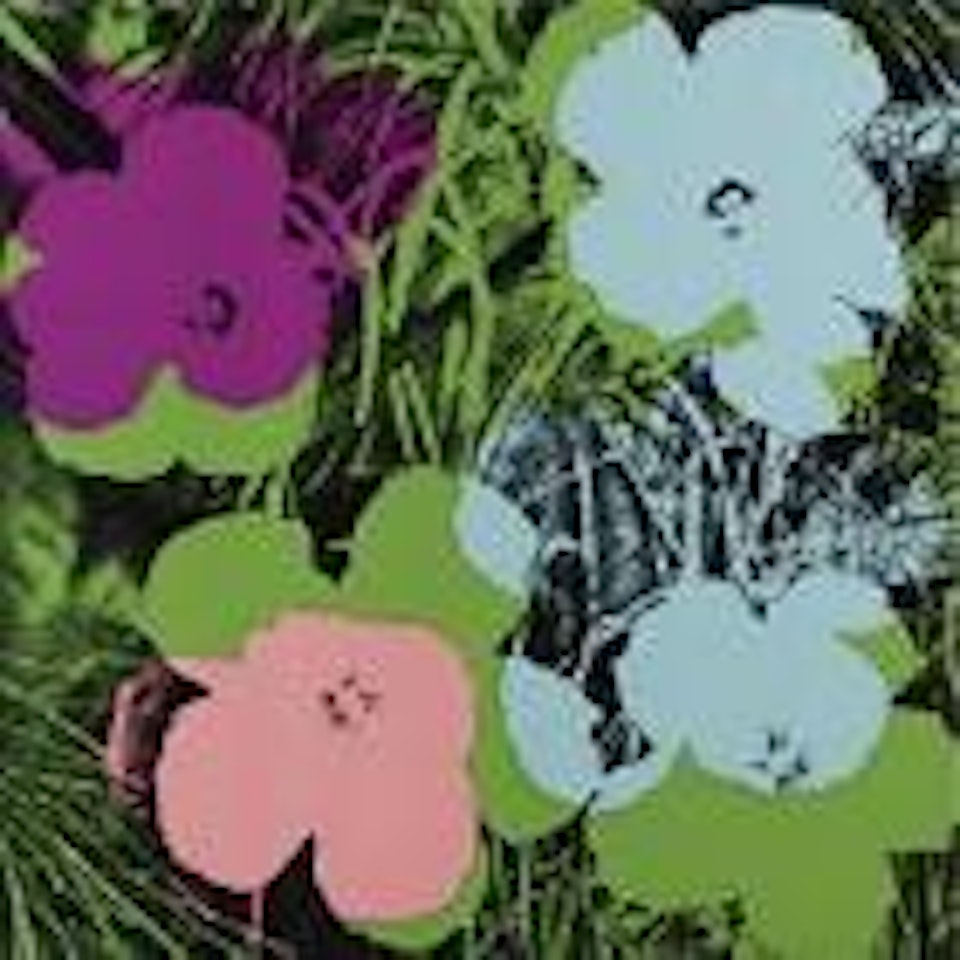 Flowers by Andy Warhol