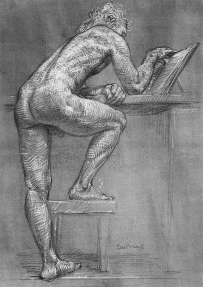 Jon reading by Paul Cadmus
