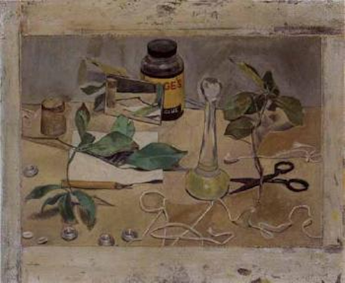 Still life with scissors by Elaine de Kooning
