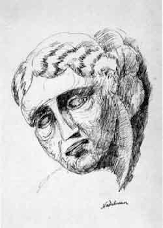 Female head by Elie Nadelman