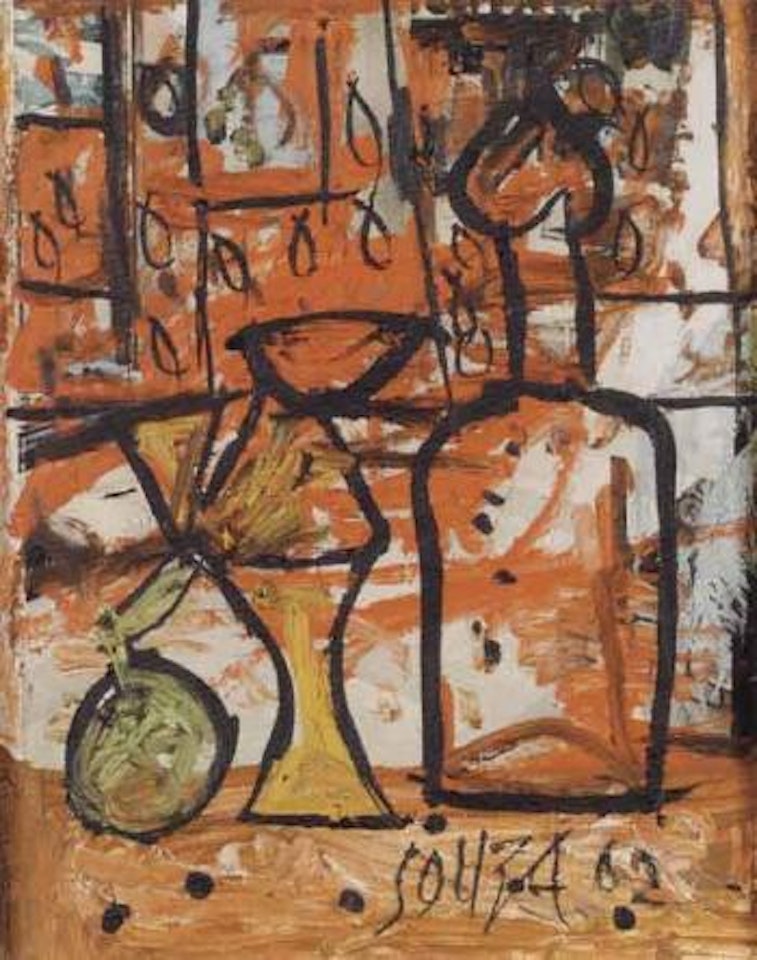 Still life by Francis Newton Souza