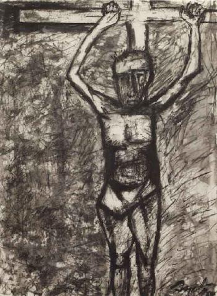 Crucifixion by Tyeb Mehta