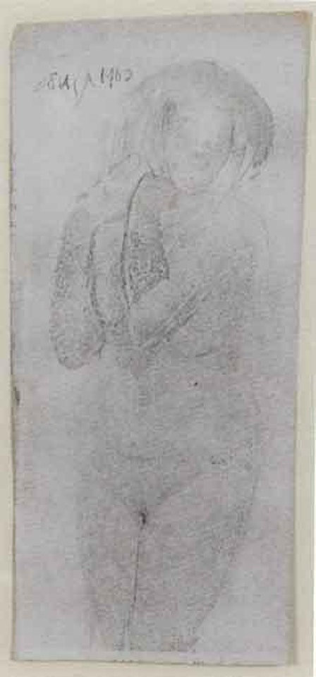 Female nude by Francis Newton Souza